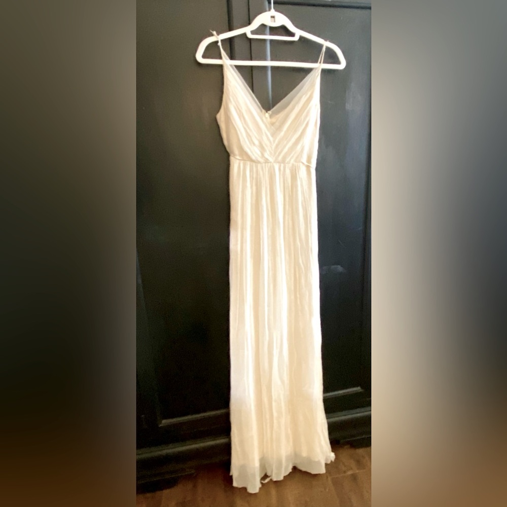 SAJA wedding silk dress size 10.. lots of wear.